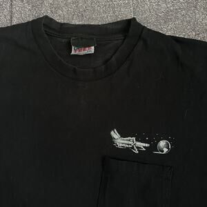 Men's Vintage 90's Dead Stroke 8 Ball Rose Billiards Pool Black T Shirt Sz 2XL